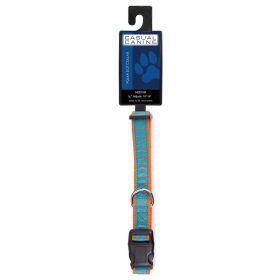 CC Polka Dot Collar 6-10In Org