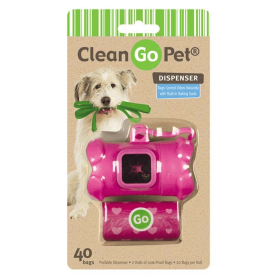 CG Bone Waste Bag Holder Pnk