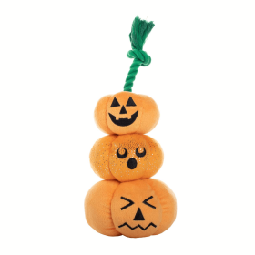 PetShop by Fringe Studio Stack-O-Lantern Plush Dog Toy