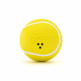 GURU Pet Company Giggling Tennis Ball Dog Fetch Toy Large