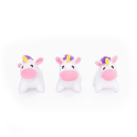 ZippyPaws Miniz Unicorns 3pk
