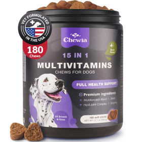 Dog Vitamins 15 in 1 Dog Multivitamin Chews