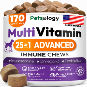 Multivitamin Chewable Dog Vitamins and Supplement