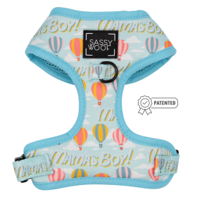 Adjustable Harness (Color: Mama's Boy, size: Xsmall)
