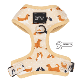 Adjustable Harness (Color: Savvy Cavs, size: medium)