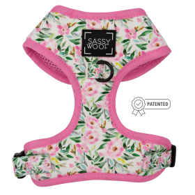 Adjustable Harness (Color: Magnolia, size: Xlarge)