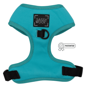Adjustable Harness (Color: Neon Blue, size: Xlarge)