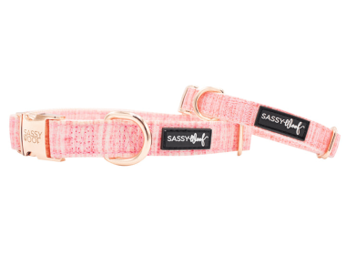 Collar (Color: Pink, size: small)