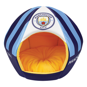 Licensed Pet beds (Color: Manchester city, size: medium)