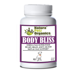 Body Bliss - Omega 3 & 6 Super Food + Heart, Brain Joint, Blood & Coat Support* (size: Dog / 150 caps / 500 mg/Size 1)