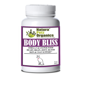 Body Bliss - Omega 3 & 6 Super Food + Heart, Brain Joint, Blood & Coat Support* (size: Cat / 90 caps/ 250 mg/ Size 3)