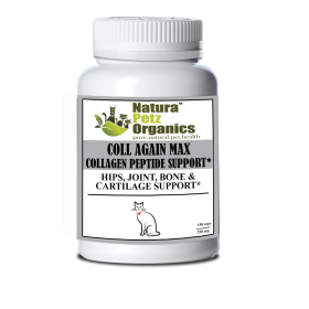 Coll Again Max Collagen Peptide Support Capsules* Hips, Joint, Bone & Cartilage Support* Dogs & Cats* (size: Dog & CAT 150 caps / 250 mg.)