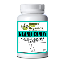 Gland Candy Omega 3 & 6 Lymphatic, Weight & Probiotic Immune Support * (size: CAT/ 150 caps / 250 mg)