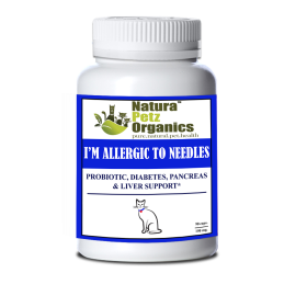I'M Allergic To Needles - Probiotic, Pancreas & Glucose Support For Dogs & Cats* (size: CAT/ 90 caps / 250 mg)