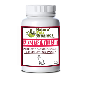 Kick Start My Heart Probiotic Heart (Cardiovascular) & Circulation Support* (size: CAT/ 90 caps /  200 mg)