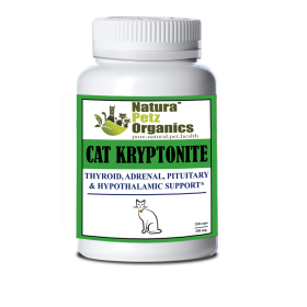 Dog And Cat Kryptonite Adrenal, Thyroid, Pituitary & Hypothalamic Support* (size: CAT/250 caps /  250 mg.)