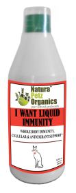 I Want Liquid Immunity - Whole Body Immunity & Antioxidant Cellular Support* (size: CAT/16.9 fl oz / 500 ml)