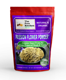 Passion Flower - Mood Anxiety Stress Sedative & Pain Support* - The Petz Kitchen (size: 4 oz)