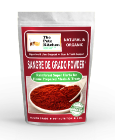 Sangre De Grado - Wound & Infection Support* The Petz Kitchen - Organic & Human Grade Ingredients & Shakers For Home Prepared Meals & Treats (size: 4 oz)