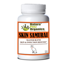 Skin Samurai Max - Master Blend Skin, Coat & Infection Defense For Dogs & Cats* (size: CAT - 150 caps / 250 mg.)