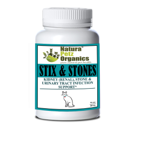 Stix And Stones Capsules* Kidney, Urinary Tract Infection & Stone Support* (size: CAT/ 90 caps / 250 mg / Size 3)