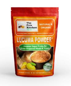 Lucuma Powder - Glycemic Glucose & Digestive Support*  Antioxidant Usda Organic Super Food & Fruit The Petz Kitchen (size: 8 oz)