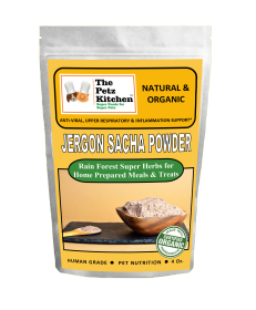 Jergon Sacha Powder - Anti-Viral, Upper Respiratory & Inflammation Support* The Petz Kitchen (size: 4 Oz Bag)