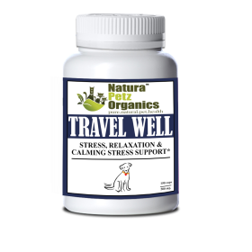 Travel Well - Stress, Relaxation & Calming Stress Support* For Dogs And Cats On The Go* (size: Dog / 150 caps / 500 mg/Size 1)