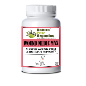 Wound Medic Max Caps* Master Wound, Skin & Coat Support For Dogs & Cats* (size: DOG 150 caps - 500 mg)