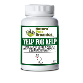 Yelp For Kelp - Omega 3 & 6 Thyroid & Whole Body Multi-Mineral, Vitamin & Dental Support* (size: CAT/ 150 caps / 250 mg / Size 3)