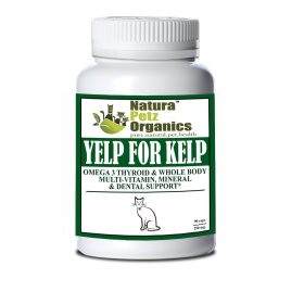 Yelp For Kelp - Omega 3 & 6 Thyroid & Whole Body Multi-Mineral, Vitamin & Dental Support* (size: CAT/ 90 caps / 250 mg / Size 3)
