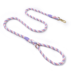 Rope Leash by Puppy Community (Color: Purple Twist)