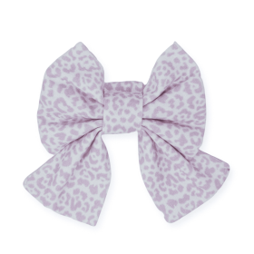 French Lavender Rosette Sailor Dog Bow (size: large)