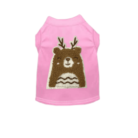 Cuddle Antler Bear (Color: Pink, size: large)