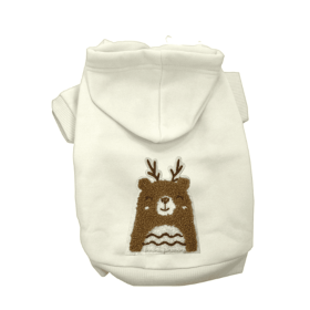 Cuddle Antler Bear (Color: Cream, size: 2X Large)