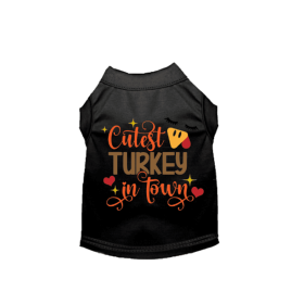Cutest Turkey in Town (Color: Black, size: medium)