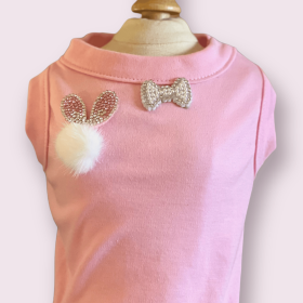 My Fuzzy Easter Bunny Dog Shirt (size: medium)
