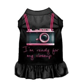 Ready For My Closeup (Color: Black, size: X Large)