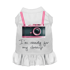 Ready For My Closeup (Color: White, size: large)