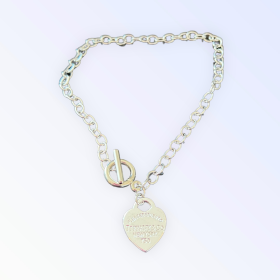 Return To Sniffany Heart Charm Necklace (size: small)