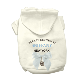 Return to Sniffany Hoodie (Color: Cream, size: X Small)