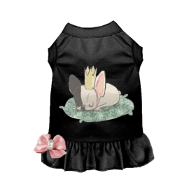 Sleepy Frenchie (Color: Black, size: large)