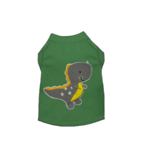 Baby Dino Tee (Color: Green, size: medium)