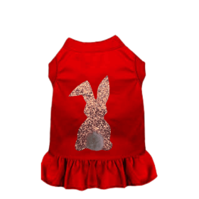 Sparkle Bunny (Color: Red, size: large)