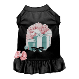 Springtime at Sniffany (Color: Black, size: medium)