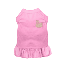 Everyday Swan Top/Dress (Color: Pink, size: large)