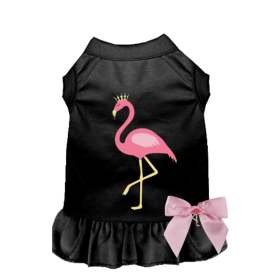 Flamingo Princess (Color: Black, size: 2X Large)
