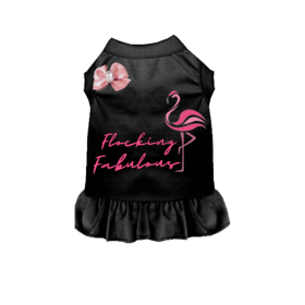 Flocking Fabulous (Color: Black, size: large)