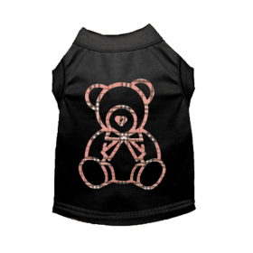 Furberry Bear Tee (Color: Black, size: large)