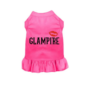 GLAMpire Dress (Color: Pink, size: X Large)